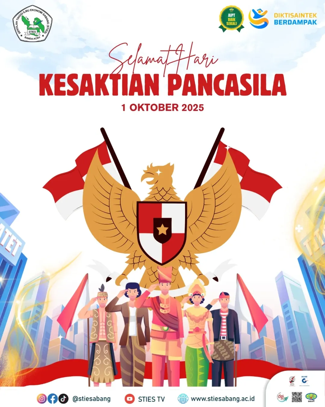 Selamat Hari Kesaktian Pancasila: Refleksi Perjuangan Pahlawan dan Peneguhan Nilai Pancasila
