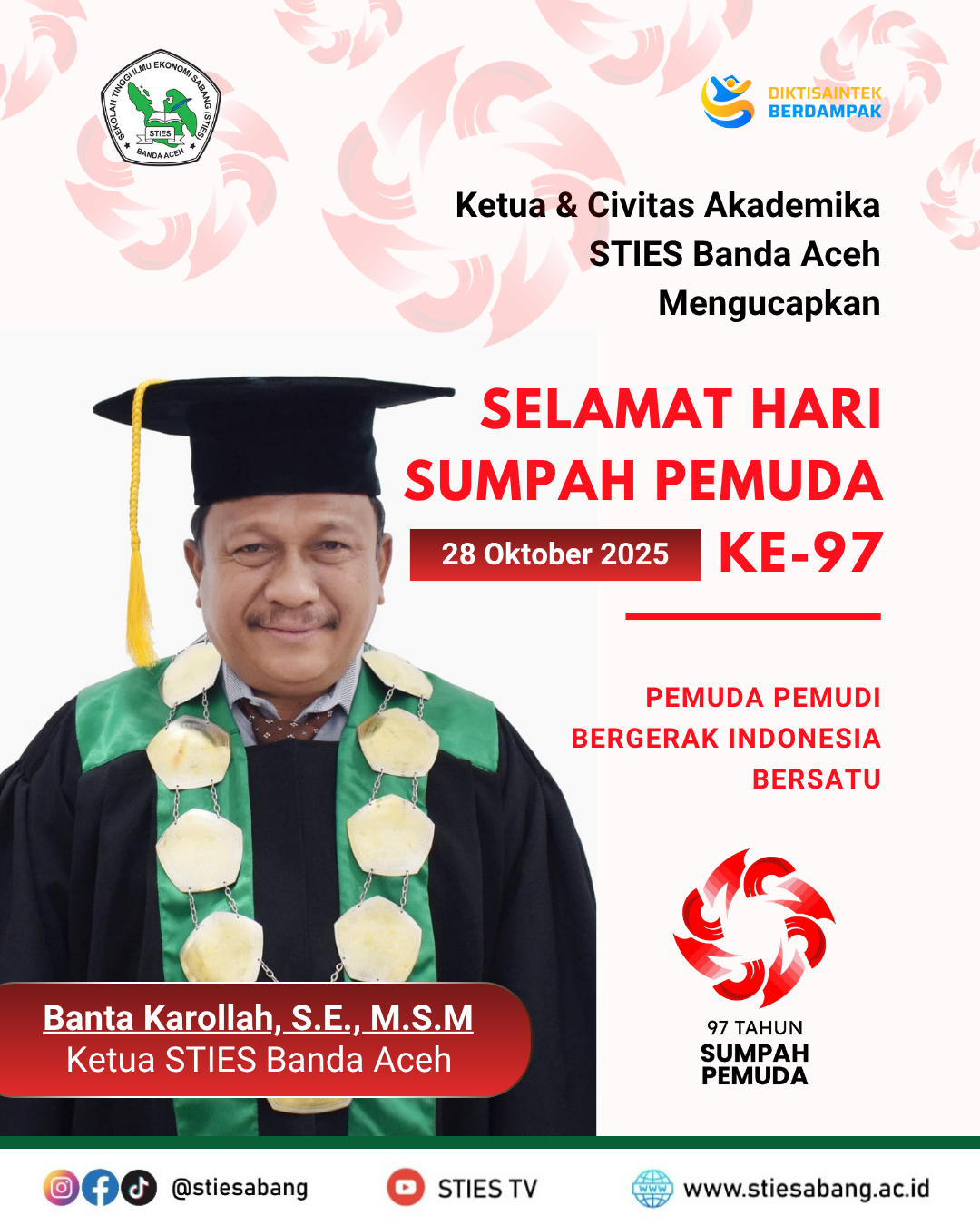 Selamat Hari Sumpah Pemuda ke-97: 