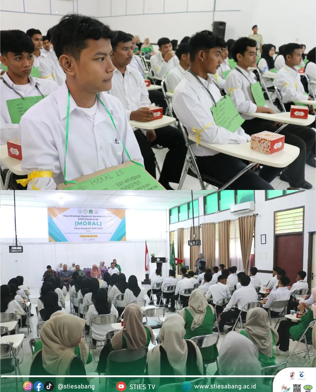 STIES Banda Aceh Gelar Masa Orientasi Akademik dan Kelembagaan (MORAL), Menyambut Mahasiswa Baru T.A. 2025/2026