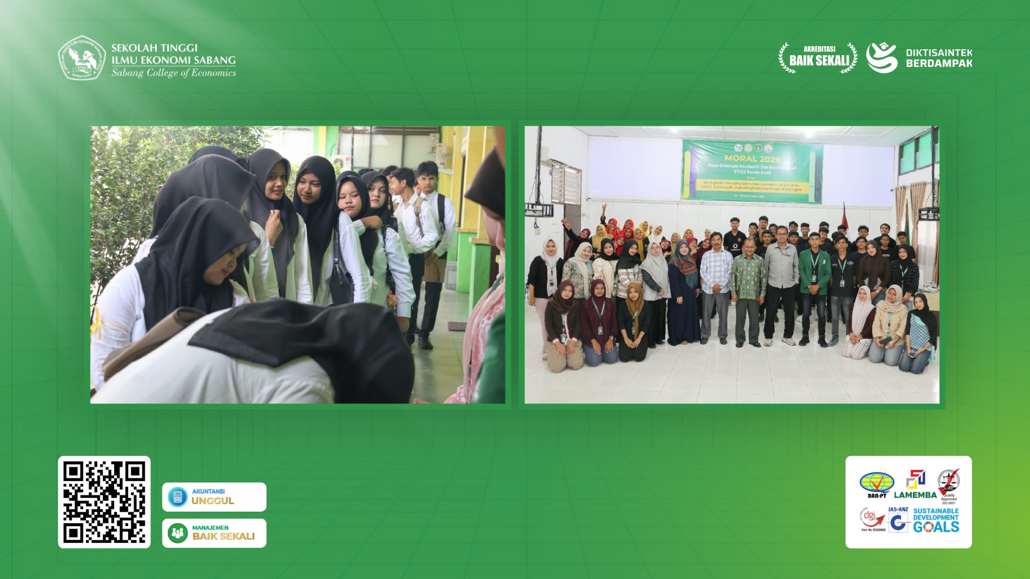 STIES Banda Aceh Sukses Gelar Masa Orientasi Akademik dan Kelembagaan (MORAL) T.A. 2026/2027