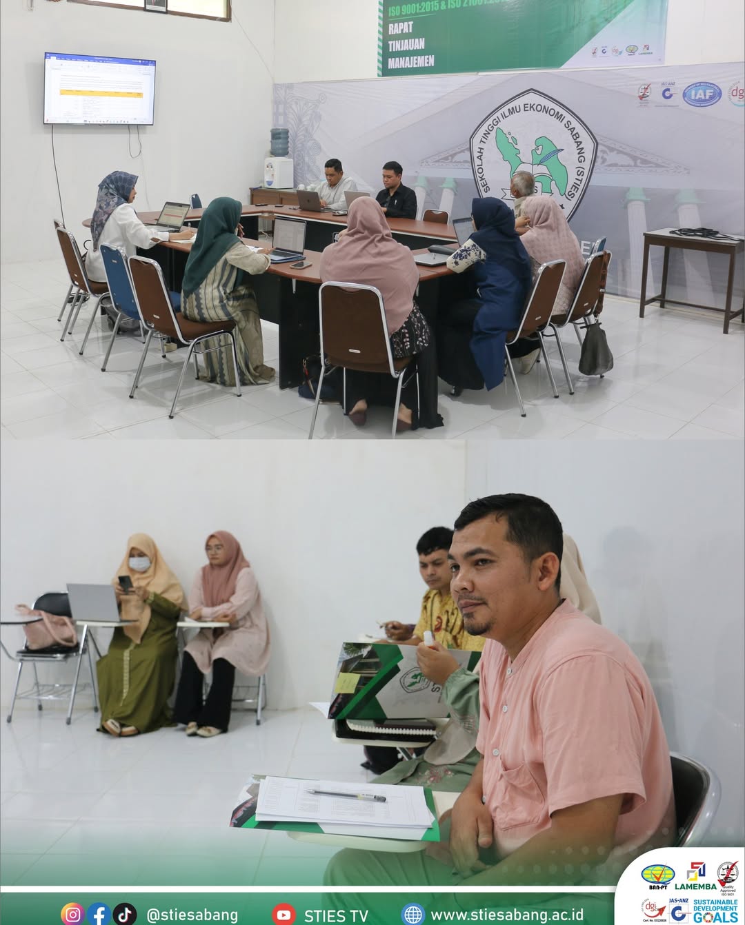 Perkuat Mutu Institusi, STIES Banda Aceh Gelar Rapat Tinjauan Manajemen (RTM) Tahun 2026