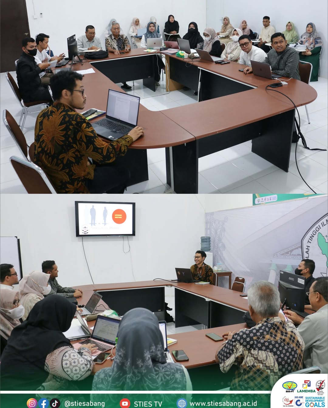 STIES Banda Aceh Jalani Audit Surveillance ISO 9001:2015 & ISO 21001:2018 dari PT Decra Group Indonesia