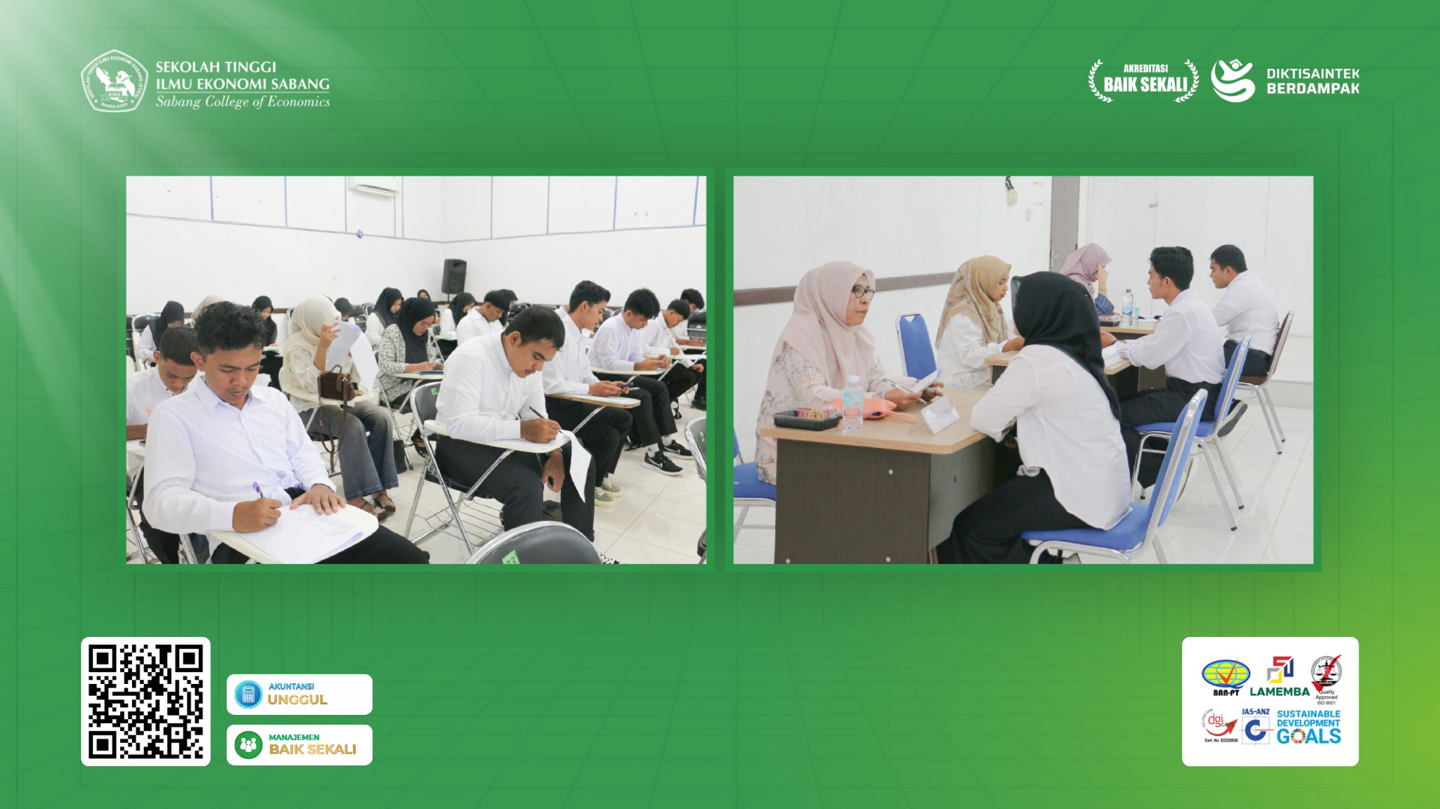 STIES Banda Aceh Gelar Tes Tulis dan Wawancara PMB T.A. 2026/2027